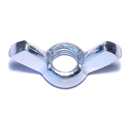 Midwest Fastener Wing Nut, 1/2"-13, Steel, Zinc Plated, 50 PK 03808